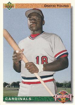 1992 Upper Deck #58 Dmitri Young Front