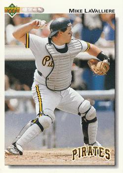 1992 Upper Deck #113 Mike LaValliere Front