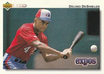 1992 Upper Deck #167 Delino DeShields Front