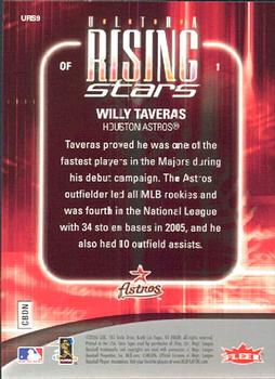 2006 Ultra - Ultra Rising Stars #URS9 Willy Taveras Back