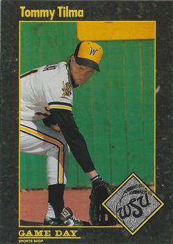 1990 Game Day Wichita State Shockers #34 Tommy Tilma Front