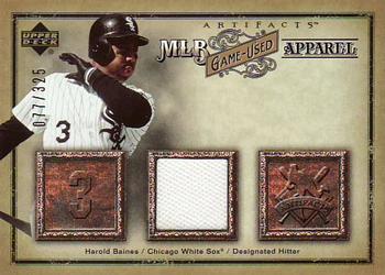 2006 Upper Deck Artifacts - MLB Game-Used Apparel #MLB-HB Harold Baines Front