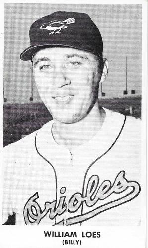 1957-59 Baltimore Orioles Photocards #NNO William Loes Front