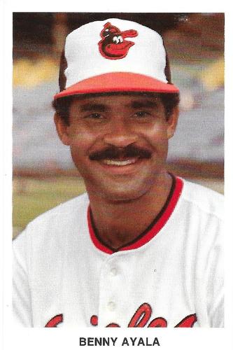 1979 Baltimore Orioles Photocards #NNO Benny Ayala Front