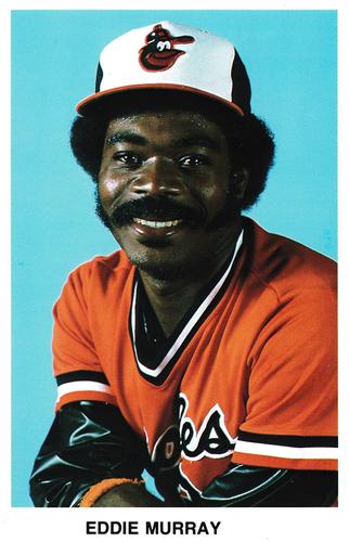 1980 Baltimore Orioles Photocards #NNO Eddie Murray Front