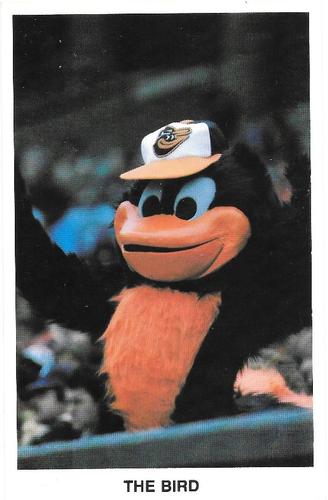 1980 Baltimore Orioles Photocards #NNO The Bird Front
