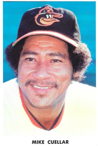 1974 Baltimore Orioles Photocards #NNO Mike Cuellar Front