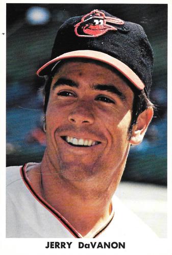 1971 Baltimore Orioles Photocards #NNO Jerry DaVanon Front