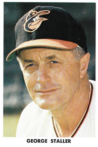1971 Baltimore Orioles Photocards #NNO George Staller Front