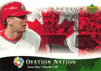 2006 Upper Deck Ovation - Ovation Nation #ON-JB Jason Bay Front