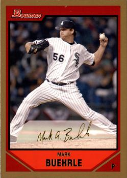 2007 Bowman - Gold #44 Mark Buehrle Front