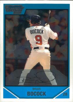 2007 Bowman Draft Picks & Prospects - Chrome Prospects #BDPP91 Brian Bocock Front