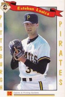 1995 Kodak Pittsburgh Pirates #NNO Esteban Loaiza Front
