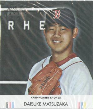 2007 Bowman Heritage - Red Man #17 Daisuke Matsuzaka Front