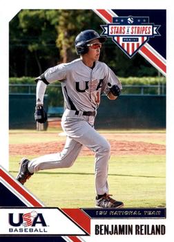 2020 Panini USA Baseball Stars & Stripes #51 Benjamin Reiland Front