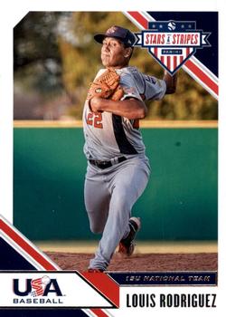 2020 Panini USA Baseball Stars & Stripes #66 Louis Rodriguez Front