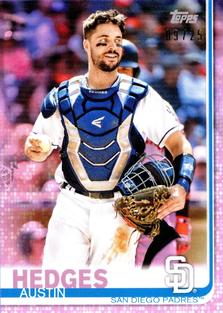2019 Topps On-Demand Mini - Pink #234 Austin Hedges Front