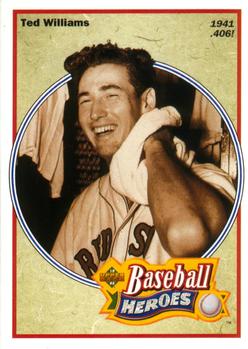 1992 Upper Deck - Baseball Heroes: Ted Williams #29 Ted Williams Front