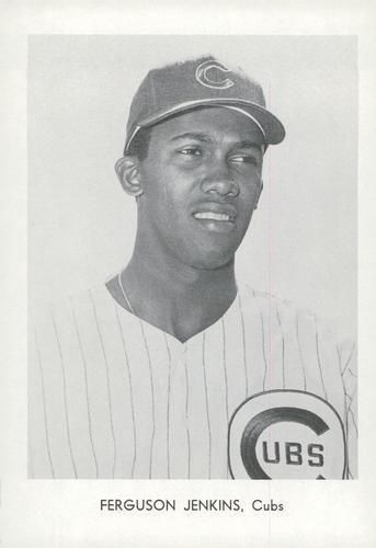 1968 Sports Service Chicago Cubs #NNO Ferguson Jenkins Front