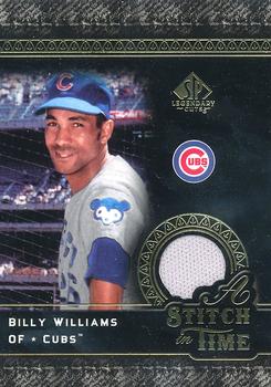 2007 SP Legendary Cuts - A Stitch in Time Memorabilia #ST-BW Billy Williams Front