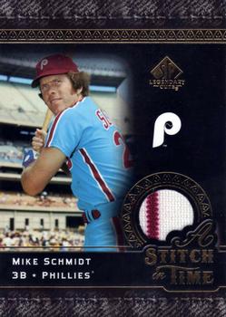 2007 SP Legendary Cuts - A Stitch in Time Memorabilia #ST-MS Mike Schmidt Front