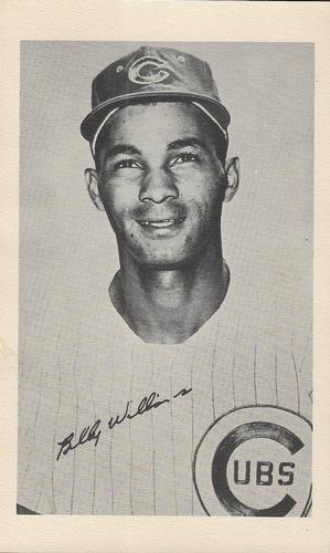 1972 Chicago Cubs Black and White Picture Pack C #NNO Billy Williams Front