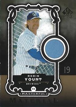 2007 SP Legendary Cuts - Masterful Materials #MM-RY Robin Yount Front