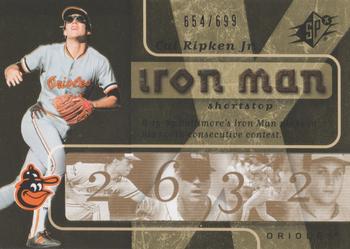 2007 SPx - Iron Man #IM21 Cal Ripken Jr. Front