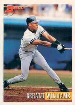 1993 Bowman #271 Gerald Williams Front