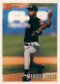 1993 Bowman #288 Marcus Moore Front