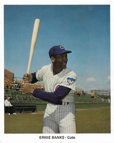 1971 Chicago Cubs Color Picture Pack A #NNO Ernie Banks Front