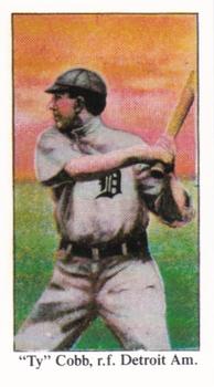 1909-11 American Caramel (E90-1) Hall of Fame Reprints #NNO Ty Cobb Front