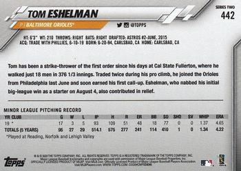 2020 Topps - Platinum #442 Tom Eshelman Back