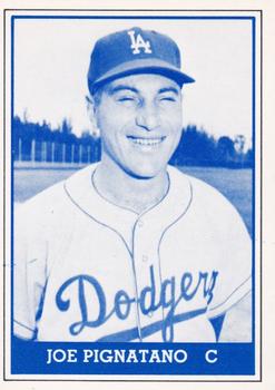 1980 TCMA 1959 Los Angeles Dodgers Blue #001 Joe Pignatano Front