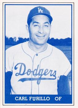 1980 TCMA 1959 Los Angeles Dodgers Blue #002 Carl Furillo Front
