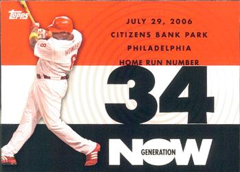 2007 Topps - Generation Now #GN34 Ryan Howard Front