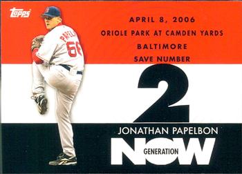2007 Topps - Generation Now #GN482 Jonathan Papelbon Front