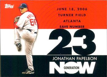 2007 Topps - Generation Now #GN503 Jonathan Papelbon Front