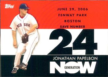 2007 Topps - Generation Now #GN504 Jonathan Papelbon Front