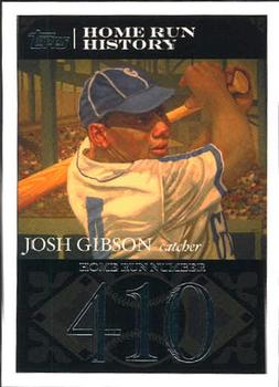 2007 Topps - Josh Gibson Home Run History #JG53 Josh Gibson Front