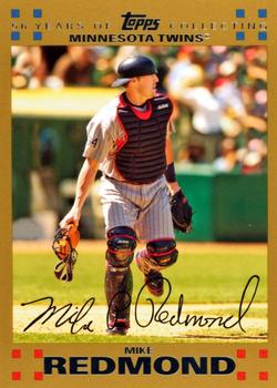 2007 Topps - Gold #198 Mike Redmond Front