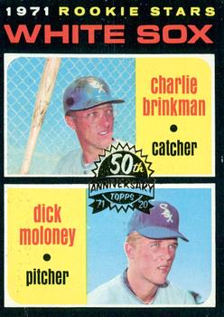 2020 Topps Heritage - 50th Anniversary Buybacks #13 White Sox 1971 Rookie Stars (Brinkman / Moloney) Front