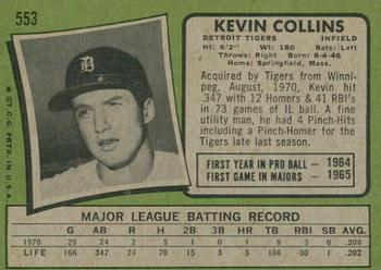 2020 Topps Heritage - 50th Anniversary Buybacks #553 Kevin Collins Back