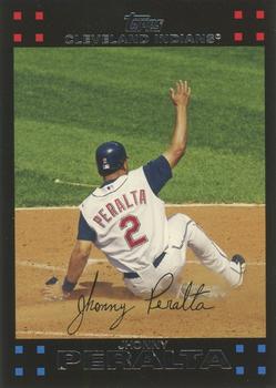 2007 Topps - Red Back #465 Jhonny Peralta Front