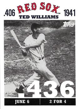 2007 Topps - Ted Williams 406 #TW17 Ted Williams Front