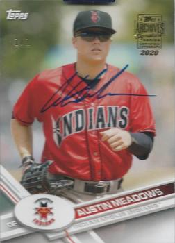 2020 Topps Archives Signature Series - Austin Meadows #100 Austin Meadows Front
