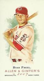 2007 Topps Allen & Ginter - Mini No Card Number #NNO Ryan Freel Front