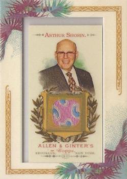 2007 Topps Allen & Ginter - Relics #AGR-AS Arthur Shorin Front