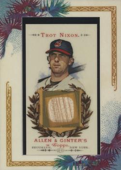 2007 Topps Allen & Ginter - Relics #AGR-TN Trot Nixon Front