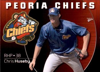2009 MultiAd Peoria Chiefs #16 Chris Huseby Front